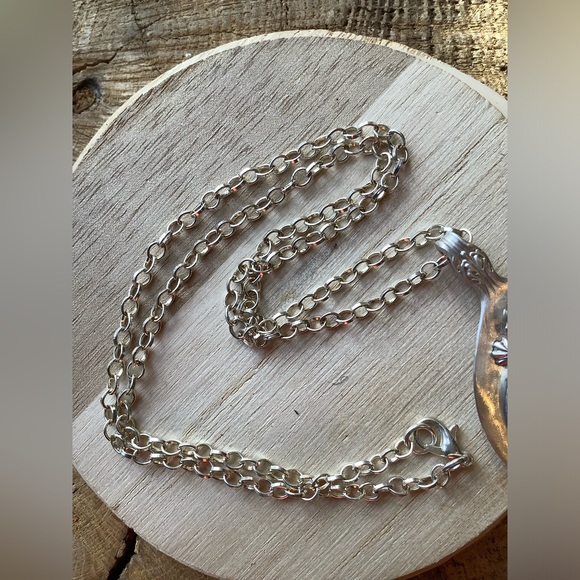 Sterling/turquoise necklace - Picture 4 of 6